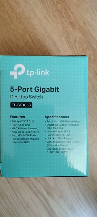 Switch 5 portas gigabit