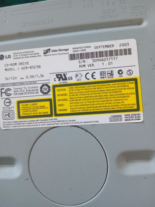 Дисковод LG 52X MAX