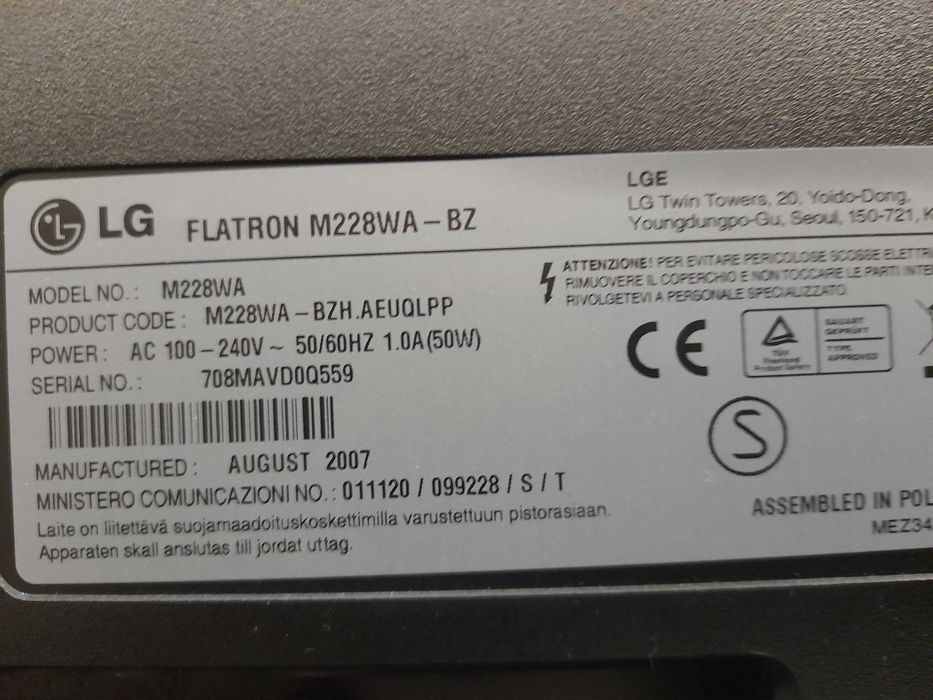 Monitor LG 32 como novo