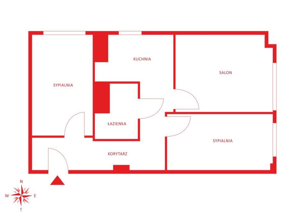 3 pokojowe mieszkanie po remoncie | balkon | winda