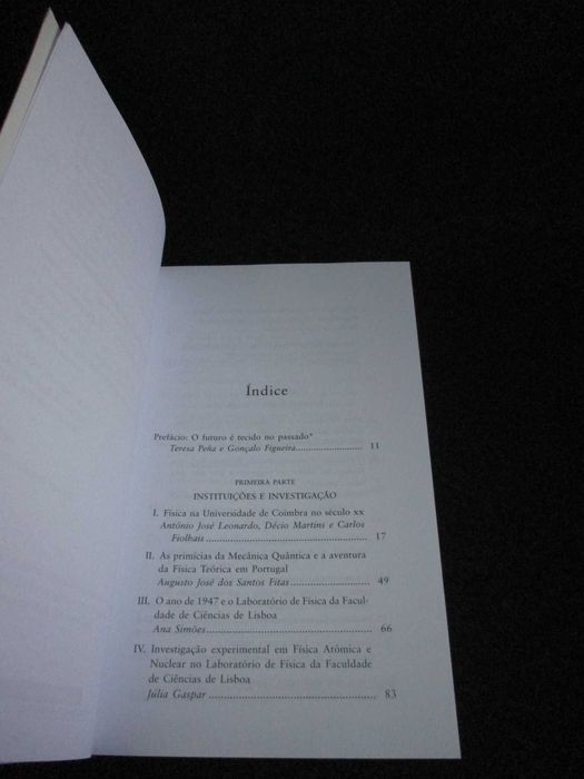 Livro Histórias da Física em Portugal no Século XX