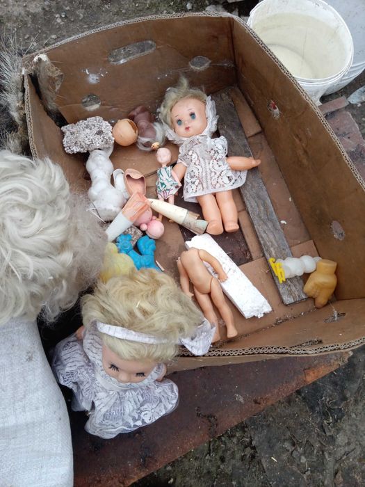 Куклы СССР (игрушки) ляльки машина  юла