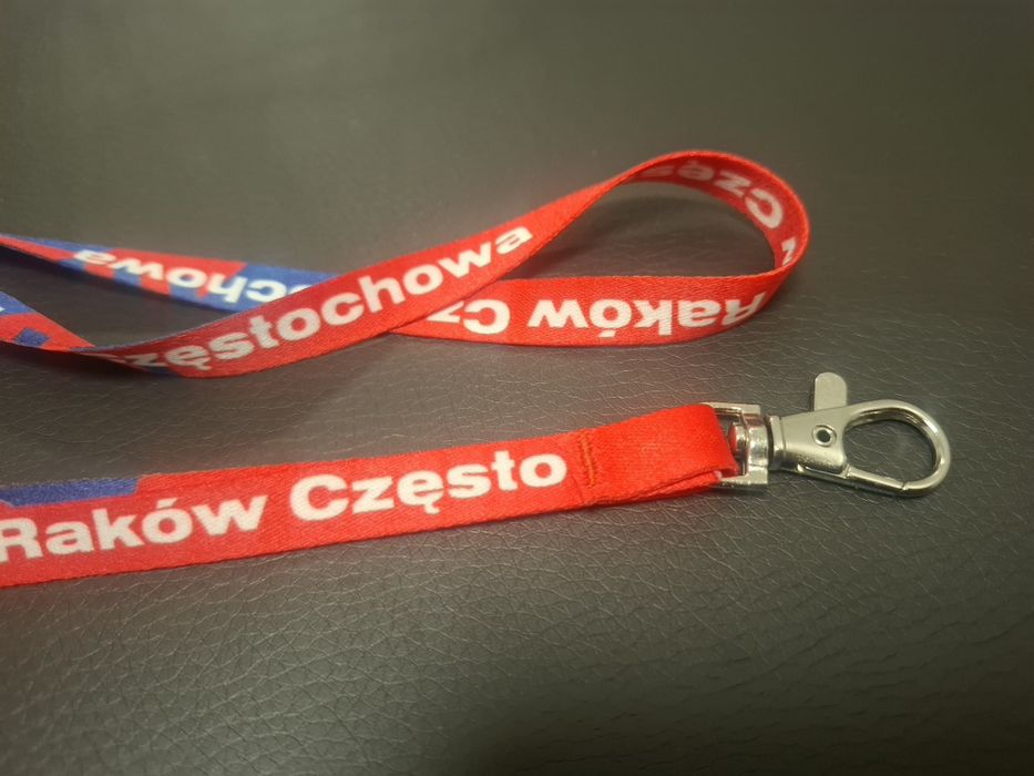 Cienka smyczy PSL do kluczy,klub piłkarski Raków Częstochowa