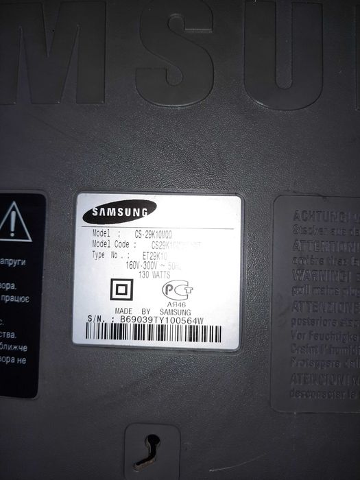 Телевізор Samsung модельCS-29K10MQQ