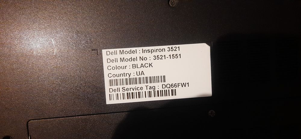 Laptop Dell inspiron 3521.okazja.