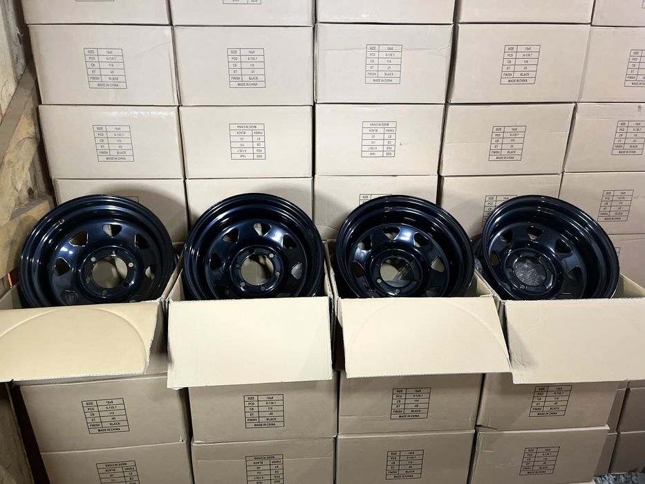 Комплект нових металевих  дисків R16.6.139.7
