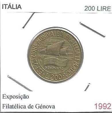 Itália - - - - - Moedas Comemorativas