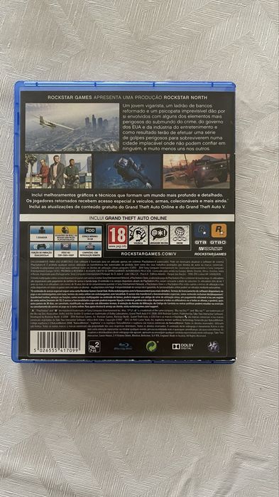 GTA V – PS4 | Excelente Estado!