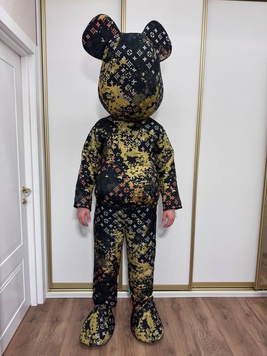 Ростовий костюм Bearbrick Louis Vuitton / маскот для івентів, фотозони