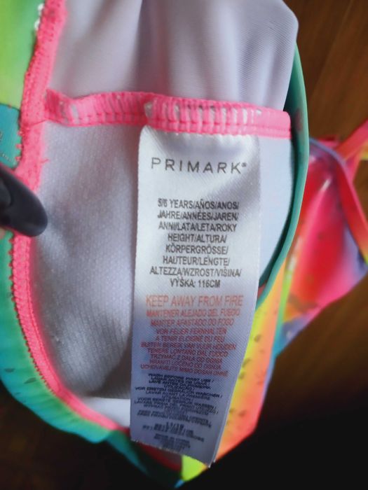 Топ верх купальника Primark 5-6 р. 116