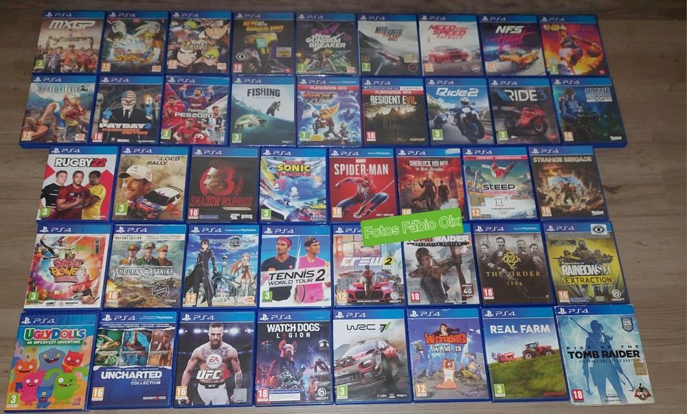 Jogos Ps4 Originais Novos & Usados Ler Anúncio  ( Desde 10€)