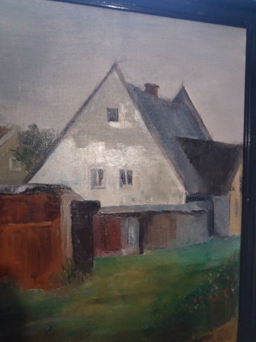 Obraz olejny malowany na płótnie