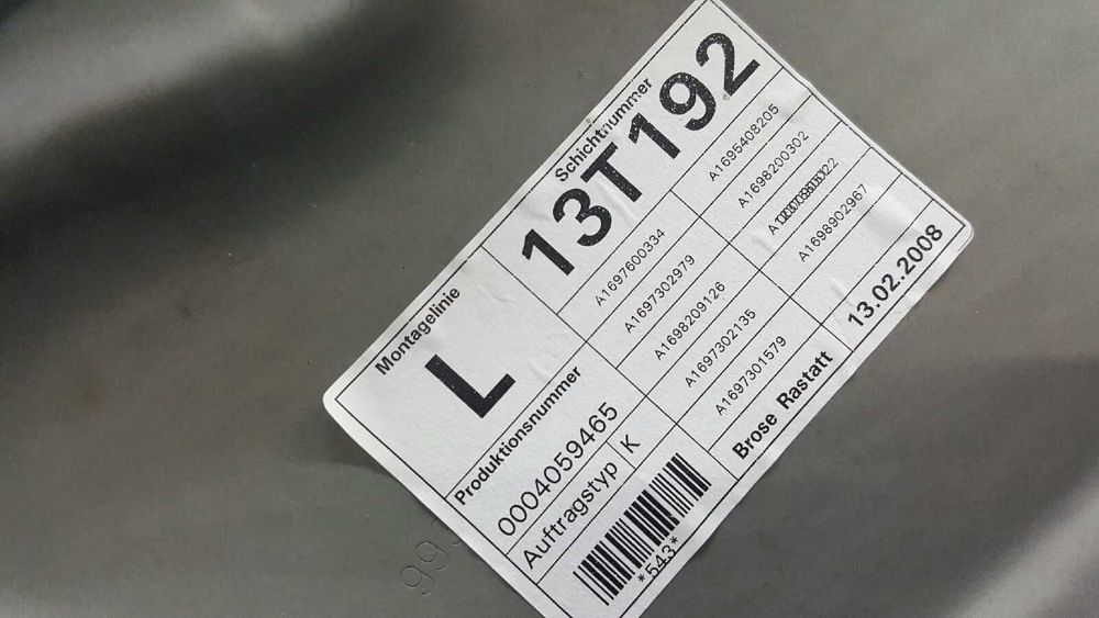 ELEVADOR TRASEIRO ESQUERDO MERCEDES CLASE B (W245) 180 CDI (245.207)