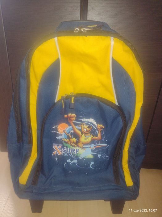 Plecak na kółkach z rączką