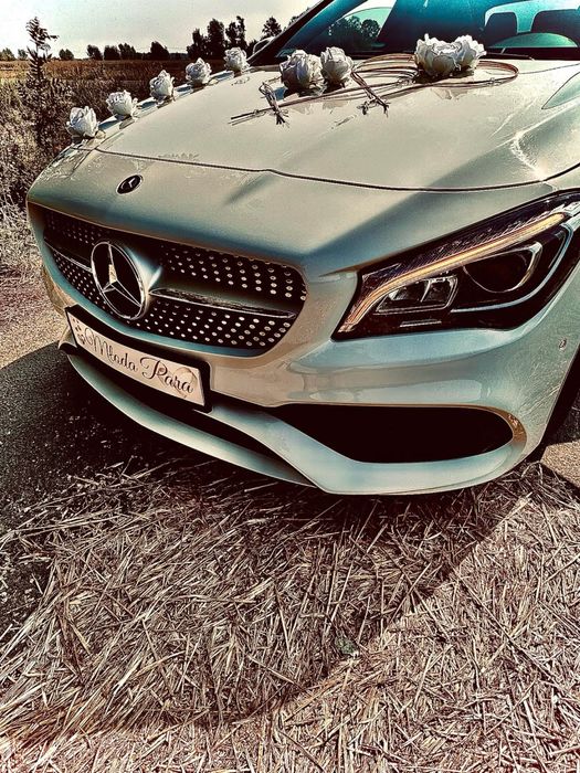 Samochód do slubu MERCEDES AMG (panorama) biały / NAJTANIEJ !