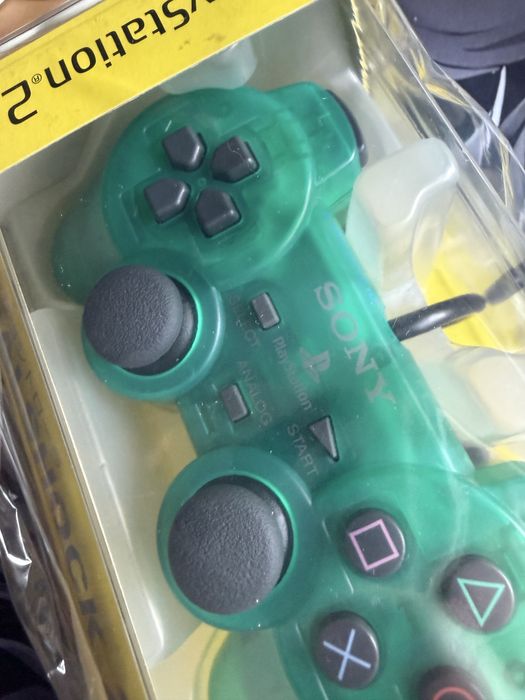 Nowy Pad Playstation 2 Sony Dualshock Emerald