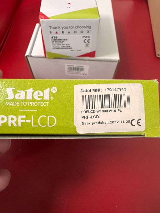 Nowy kompletny zestaw alarmowy Satel Perfecta + 4 czujki.