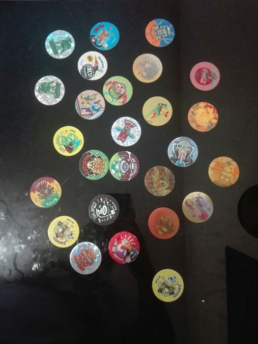 Caderneta tazos matutano e outros