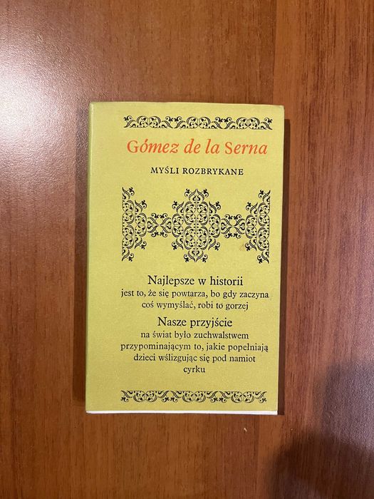 Myśli rozbrykane ; Gomez de la Serna