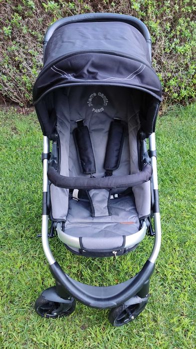 Pierre Cardin Street Set VICKY (Black) Stroller + Car Seat + Bassinet/Carrycot64730298914049124