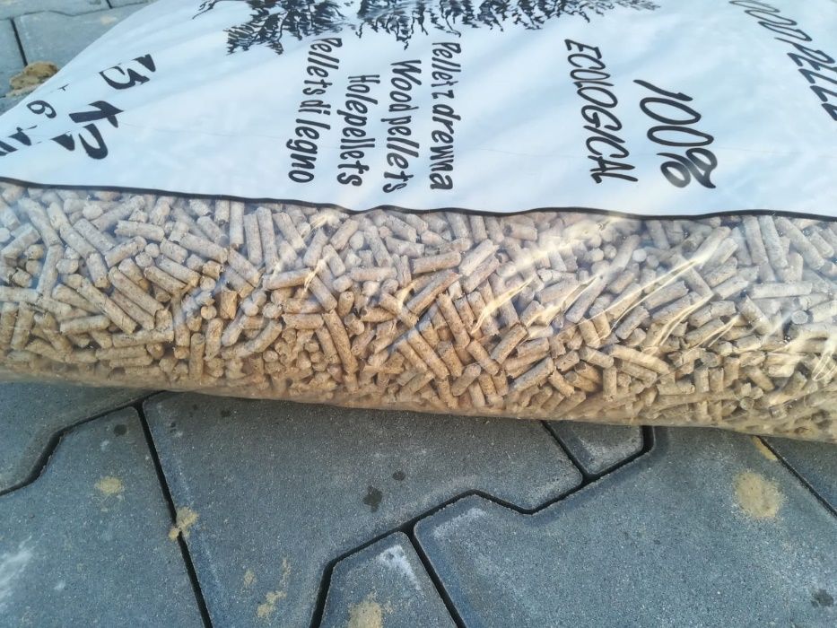 Pellet z Certyfikatem  A 1 100% Sosnowy od PRODUCENTA
