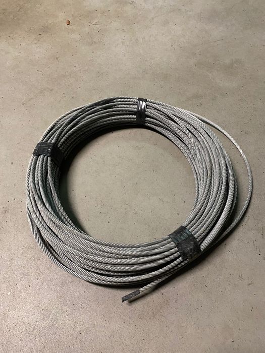 Lina stalowa 6mm o długości 65 m