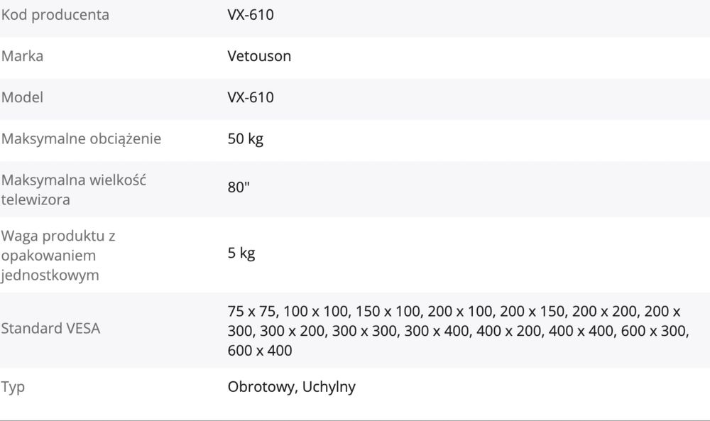 Mocny obrotowy uchwyt tv, wieszak, 32-80 cali