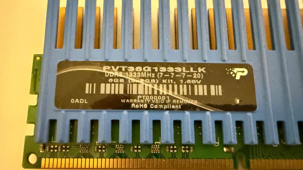 DDR3 RAM Pamięci