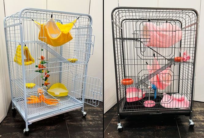 Велика клітка/вольєр для тхора,суріката,єнот,білки,шиншили та ін(різні