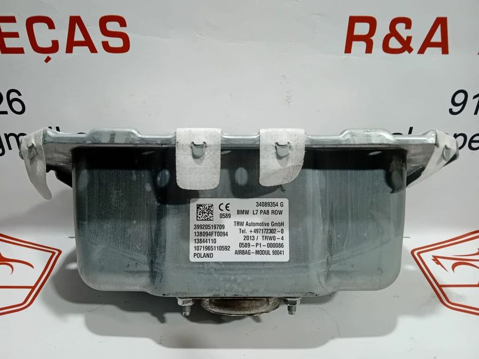 Airbag Passageiro BMW Série 1 F20 F21 F30 F31 Ref 34089354G Original