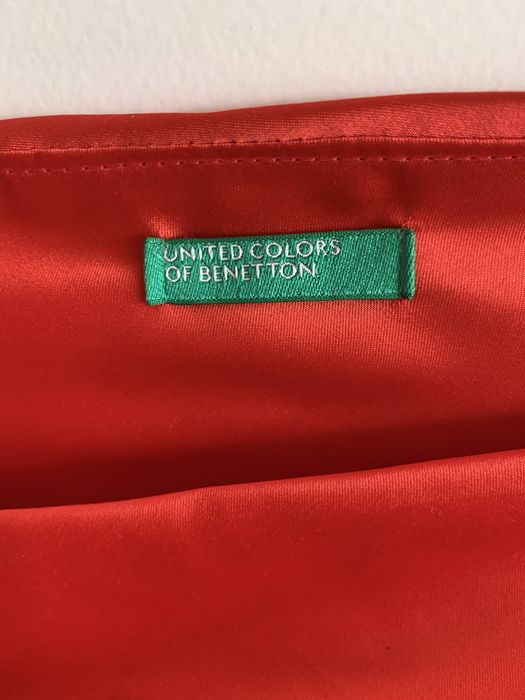 Vestido vermelho United Colors of Benetton