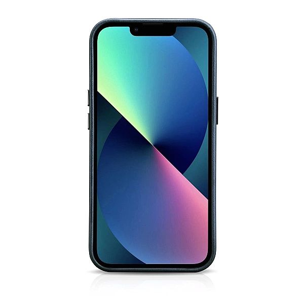iCarer Oil Wax Premium Leather Case skórzane etui iPhone 14 Plus magne
