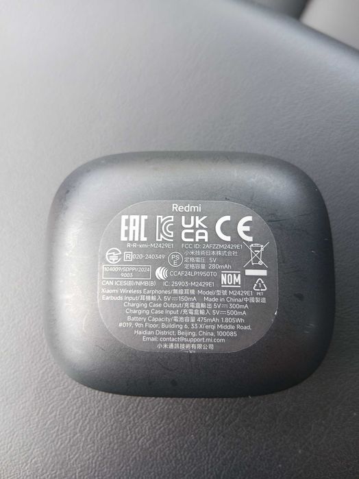 auricular xiaomi redmi buds 6 night black