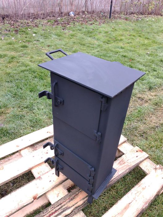 piec koza kominek piecyk stalowy kominkowy