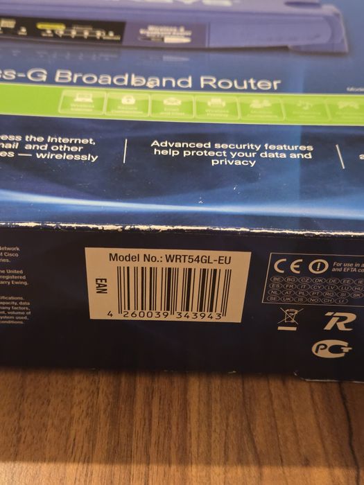 Router Linksys WRT54GL-EU