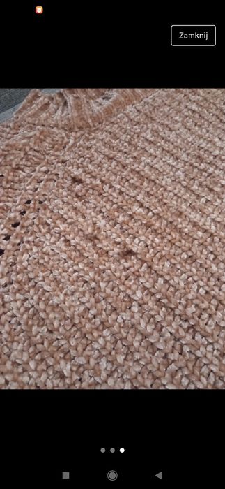 Sweter oversize mięciutki