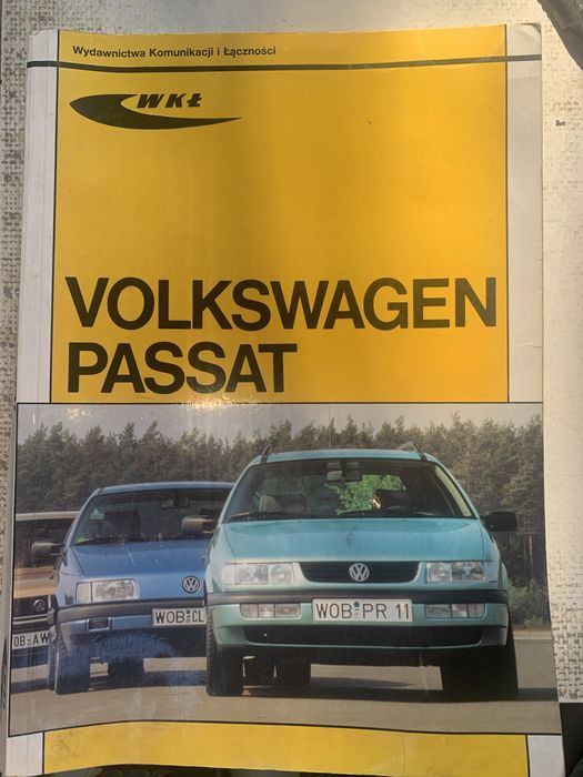 Ksiazka-poradnik napraw samochodu Volkswagena Passata