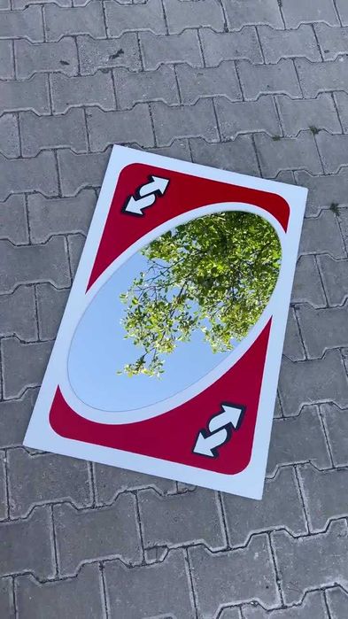 UNO Reverse Card Espelho