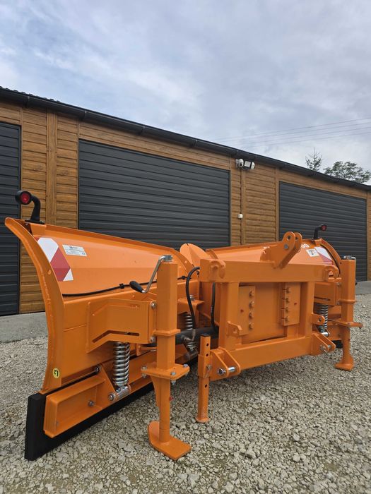 Pług do śniegu strzałka komunalny Volant 2.5-3.2m euro/tuz amortyzacja