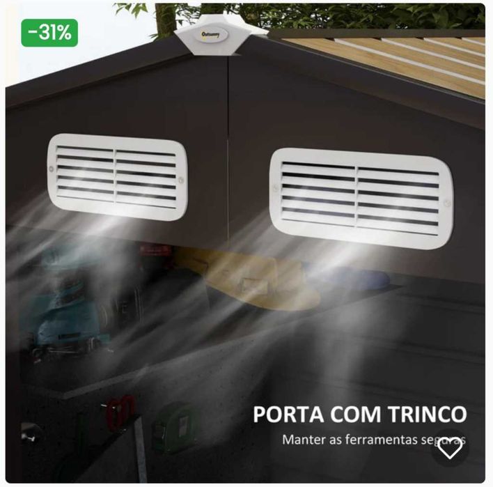 Abrigo de Jardim - Novo e Embalado