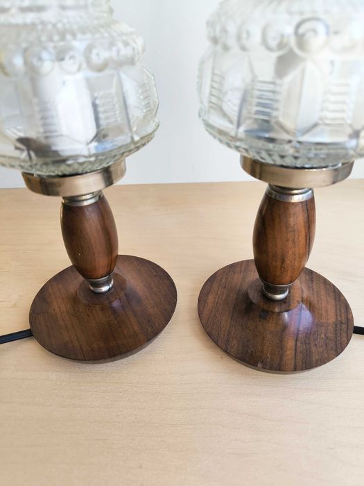 2 Candeeiros de Mesa / Cabeceira Vintage