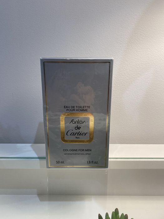Perfume Santos de Cartier 50ml 1981 - Vintage - SELADO