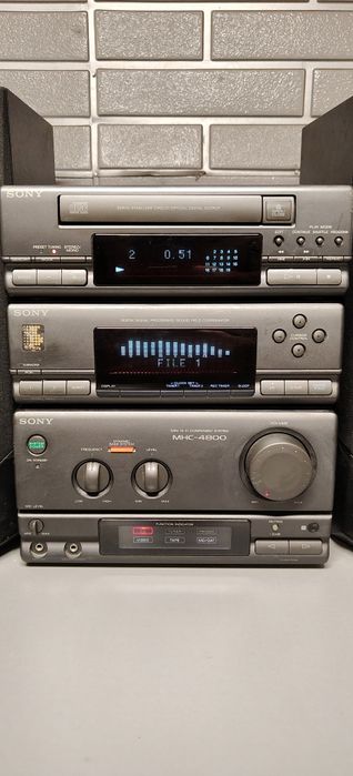 Wieża SONY MHC 4800. Japan. Vintage