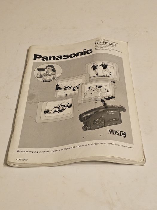 Kamera video Panasonic NV-R55EE + futerał Unomat, czytaj opis