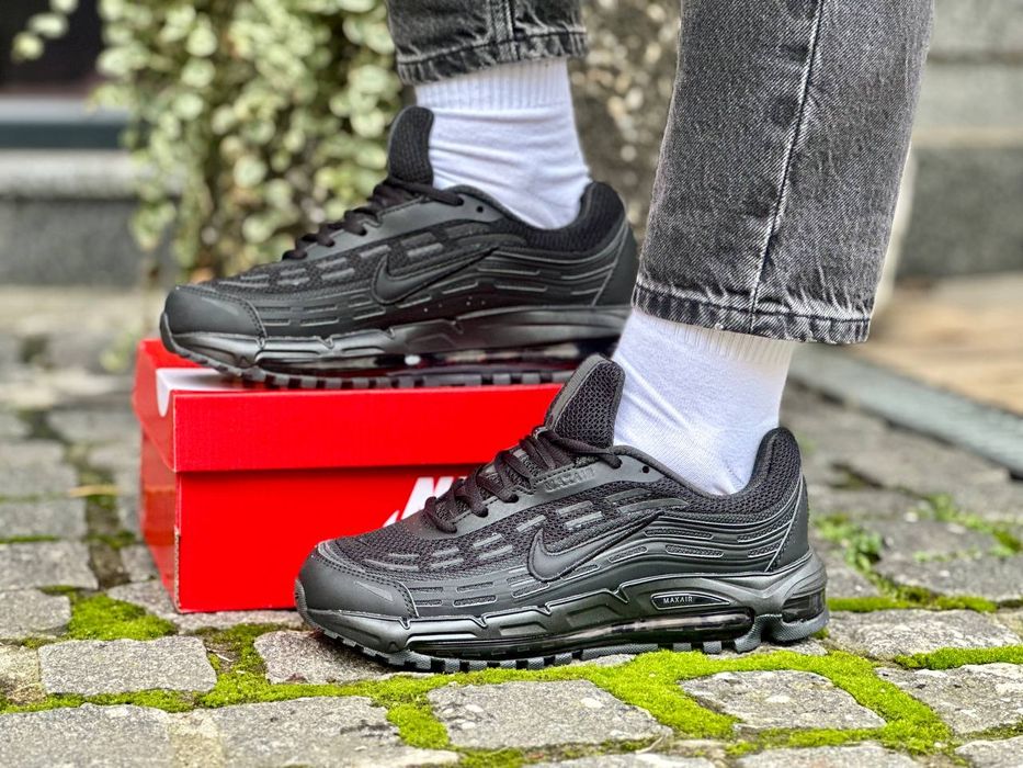 Кросівки Кроссовки Nike Air Max TL 2.5 Black Чёрный Чорний Кросовки демісезон