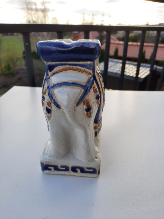 Ceramiczny słoń, figurka  vintage