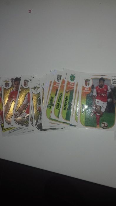 Cromos futebol 18-19