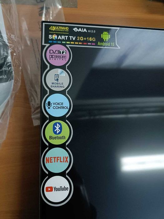 SAMSUNG Smart TV 42" | Android 15 |голосовий пульт | Bluetooth