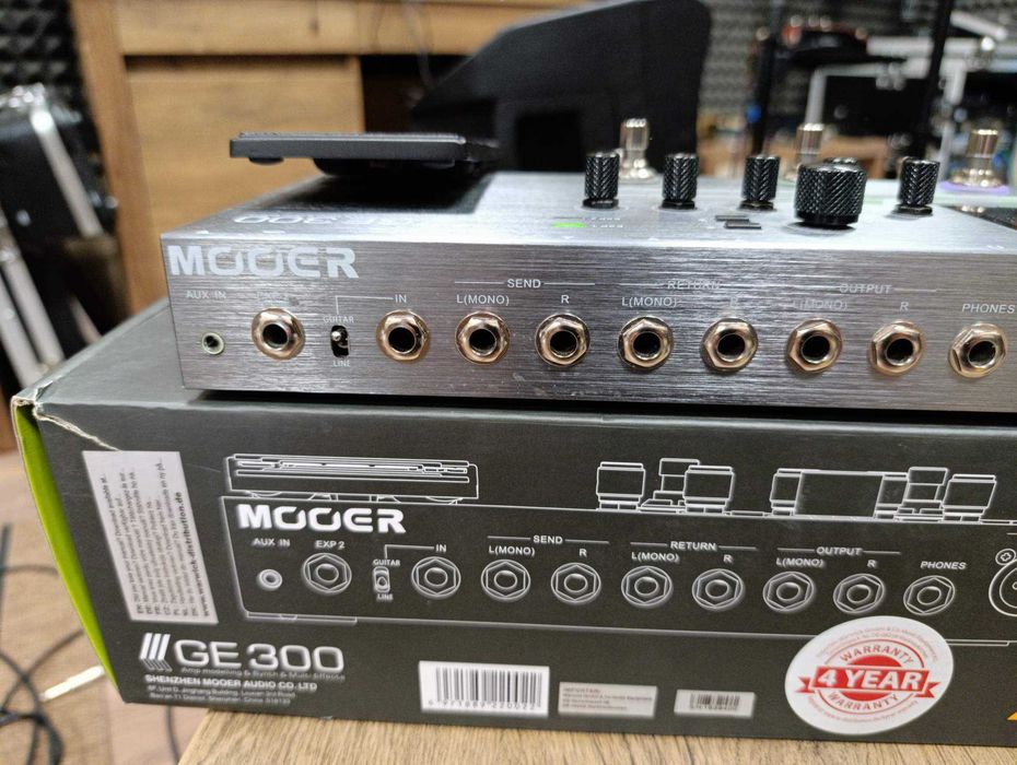 Mooer GE 300 - Amp Modelling, Synth & Multi efekt gitarowy