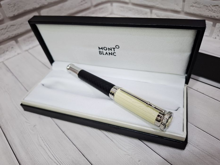 Кулькова металева ручка роллер Montblanc остров сокровищ  Стивенсон